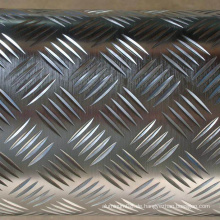 Rautenmuster-Aluminium-karierte Platte des Diamantmuster-fünf verwendet für LKW-Boden